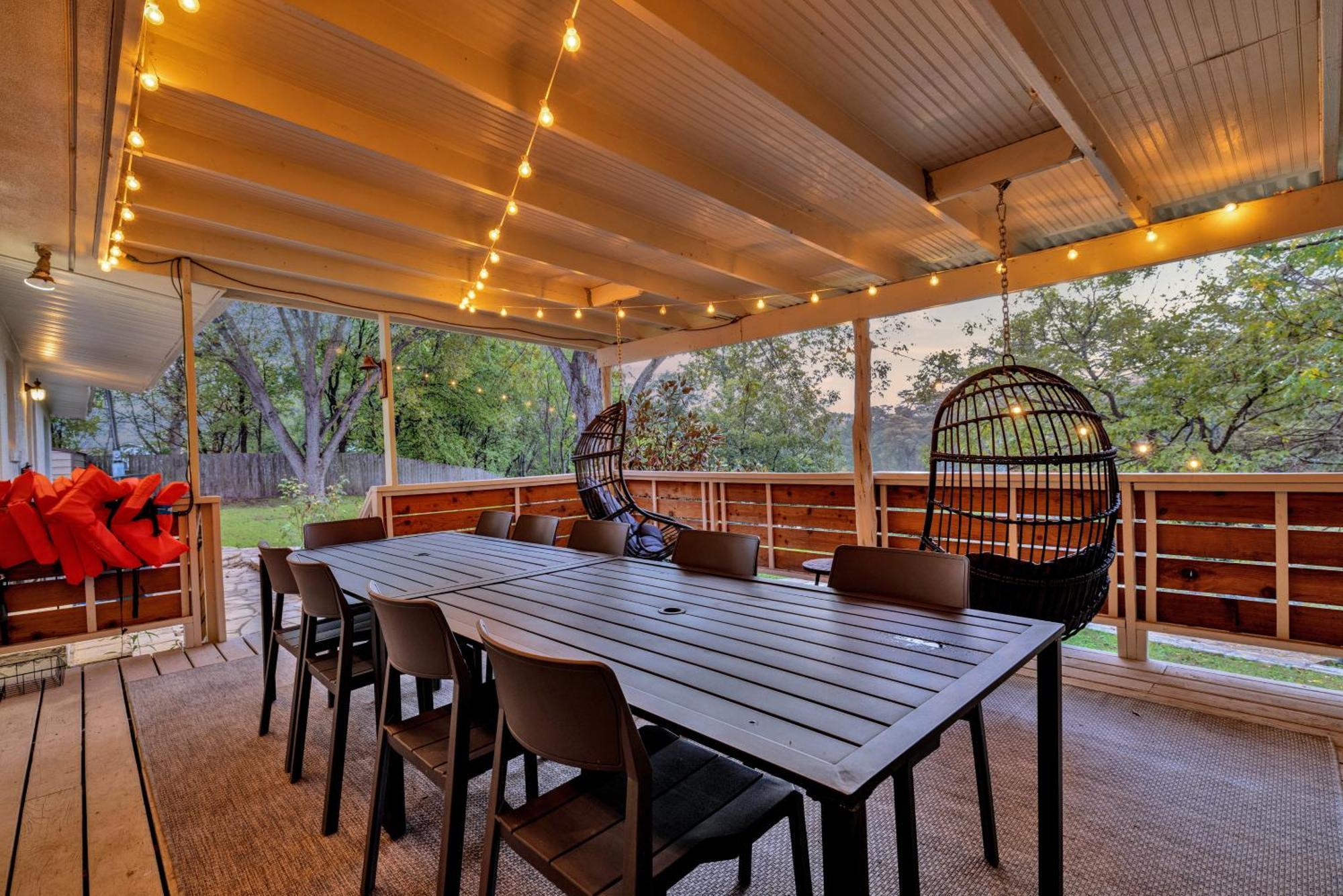 Luxury Lakefront Oasis With Boat Dock-Firepit McQueeney Eksteriør billede